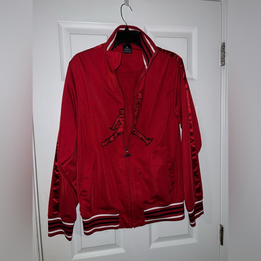 Air Jordan vintage track zipper jacket size M - Picture 12 of 13